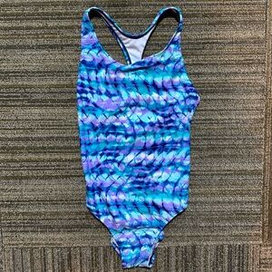 Speedo Girls Bathing suit Size L